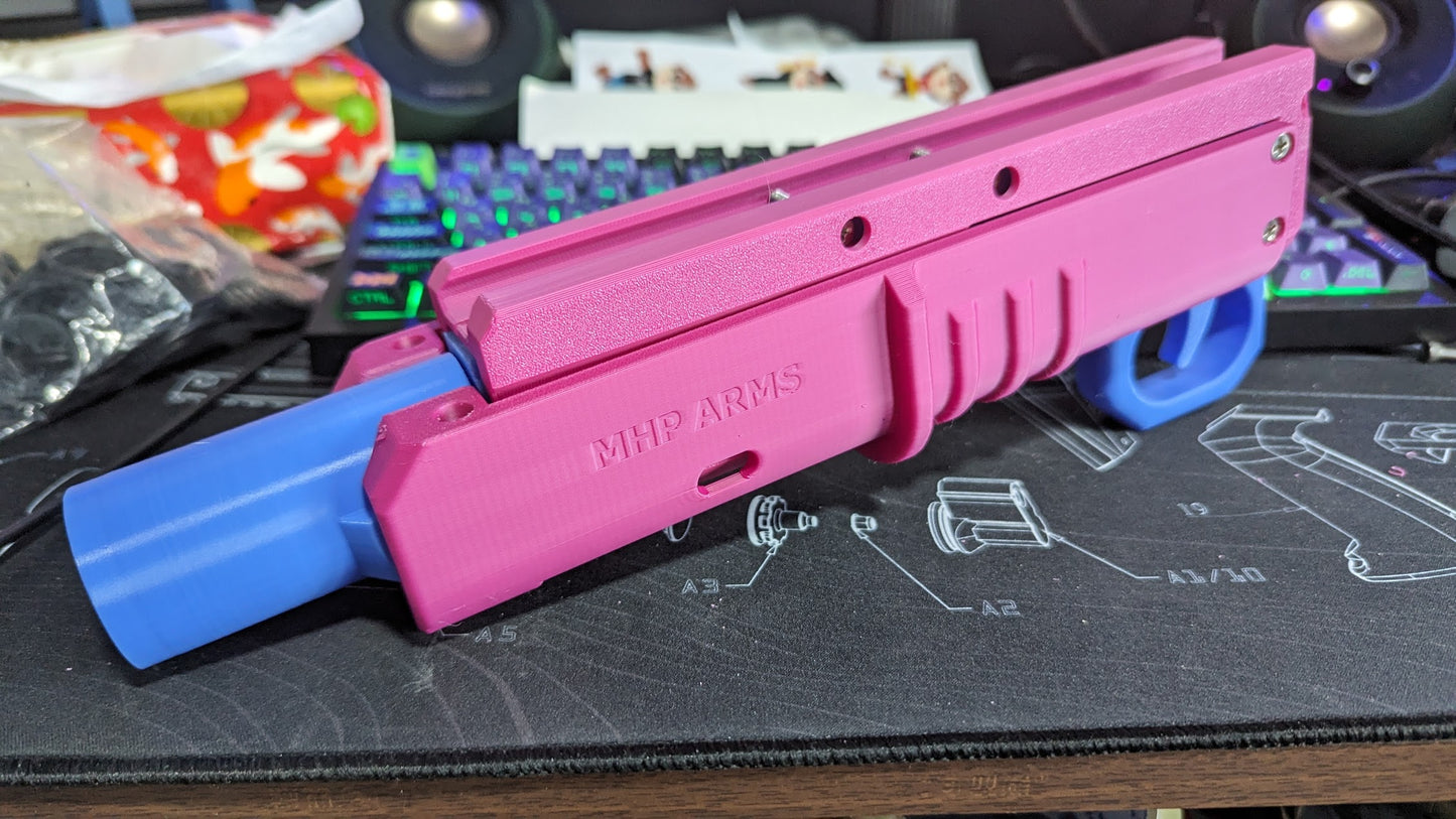 Underbarrel Masterkey Shotgun – Spring Thunder/Silly Shell Compatible