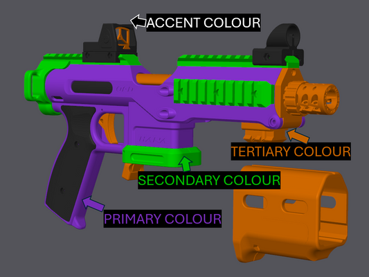 OFD Hana 3D Printed blaster
